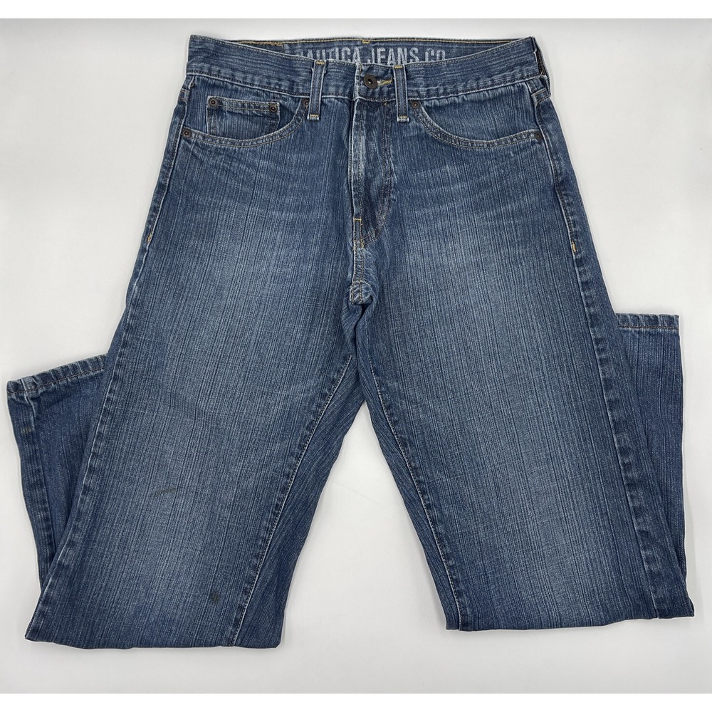 NAUTICA JEANS CO Loose Fit Mens SIze 30x30 Nice‎ Shape #266